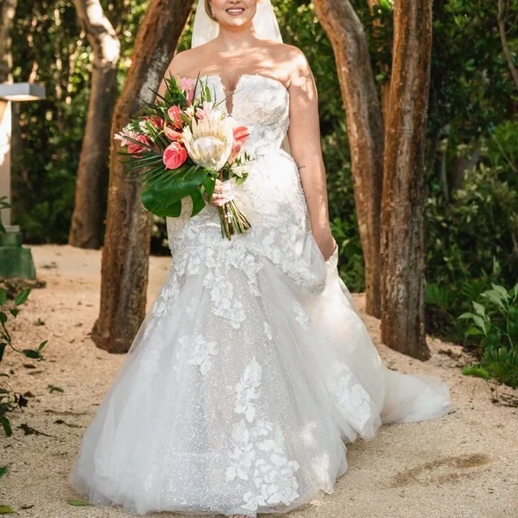 Martina Liana | Dresses | Custom Martina Liana Wedding Dress | Poshmark